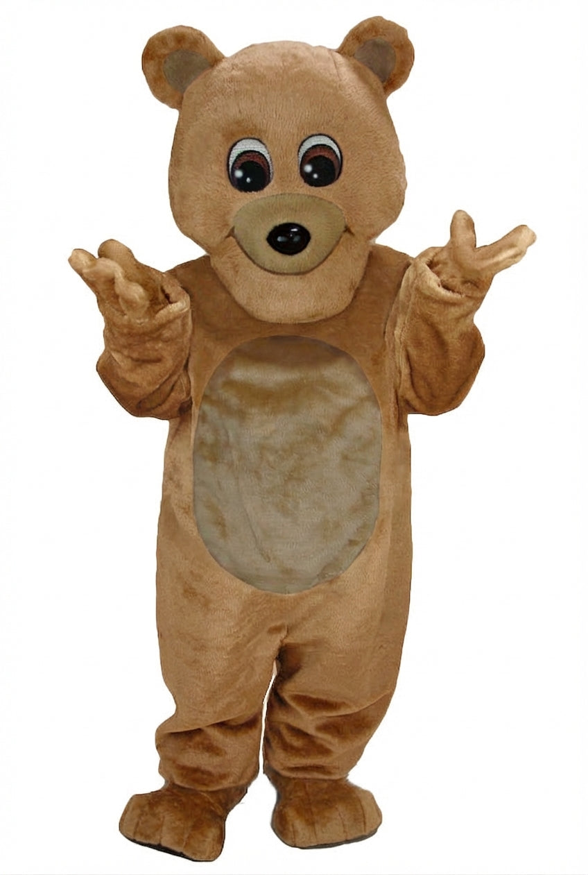 Teddy Bear Mascot - Short fur / Light Brown mascot costume