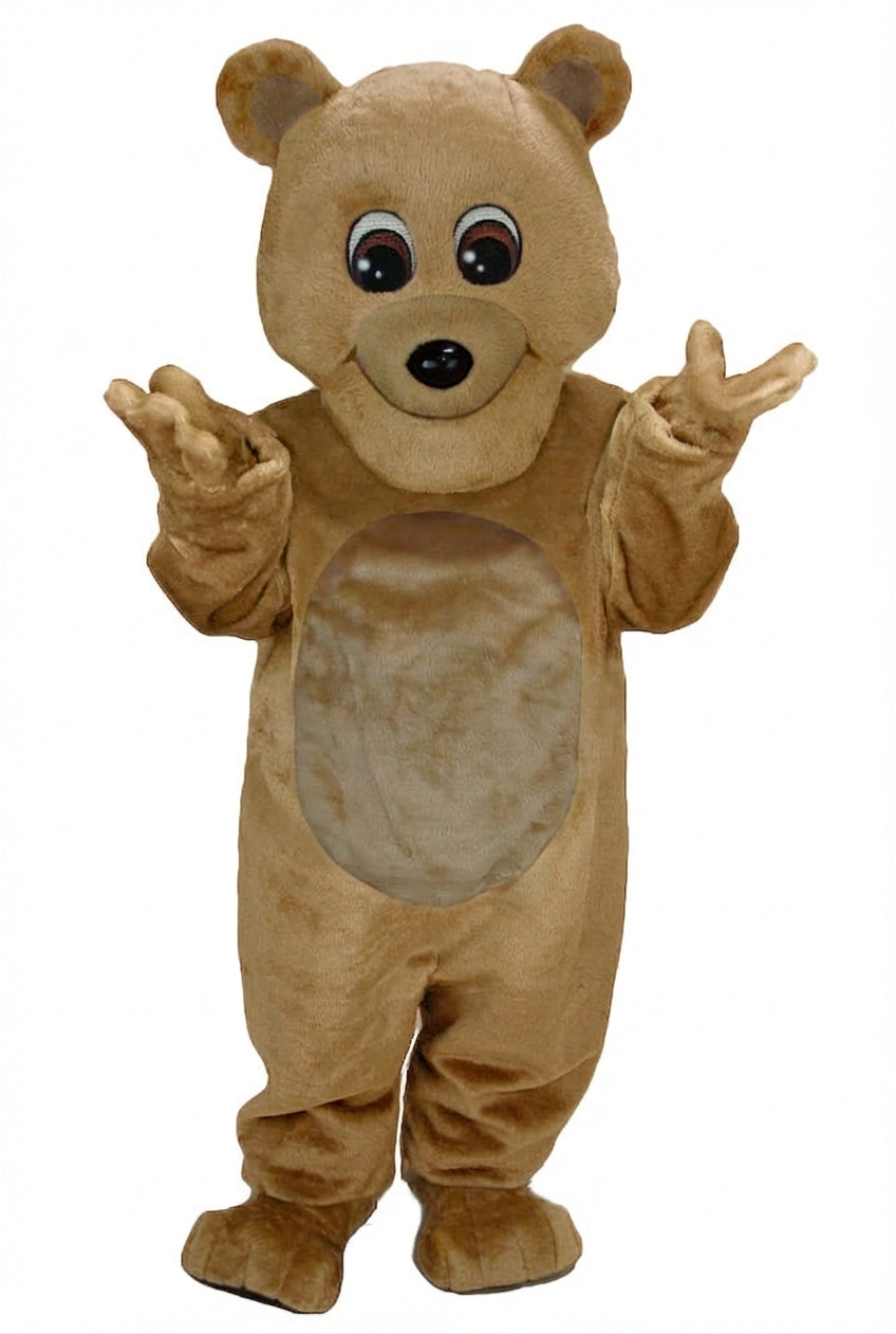 Teddy Bear Mascot - Short fur / Tan mascot costume