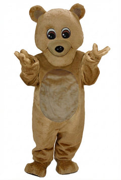 Teddy Bear Mascot - Short fur / Tan mascot costume
