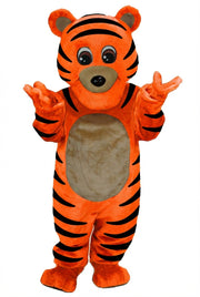 Teddy Bear Mascot - Short fur / Tiger mascot costume
