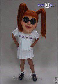 Tennis Pro Mascot Head Only