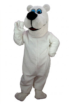 Toon Polar Bear Mascot Costume (Thermolite) - professional mascot costume from The Mascot Store