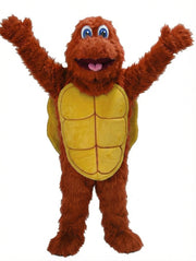 Turtle Mascot - Long fur / Rust mascot costume
