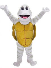 Turtle Mascot - Short fur / Albino Tiger mascot costume