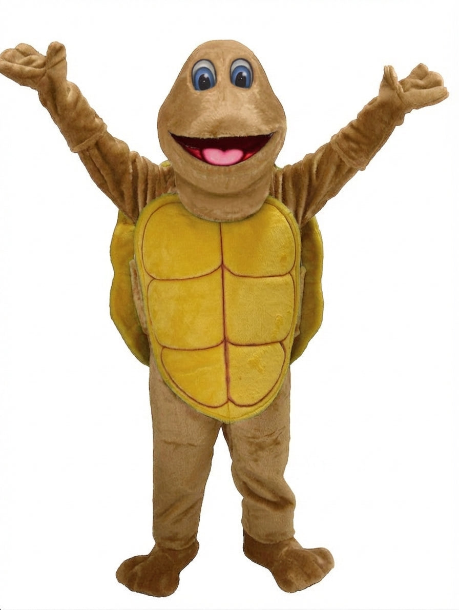 Turtle Mascot - Short fur / Light Brown mascot costume