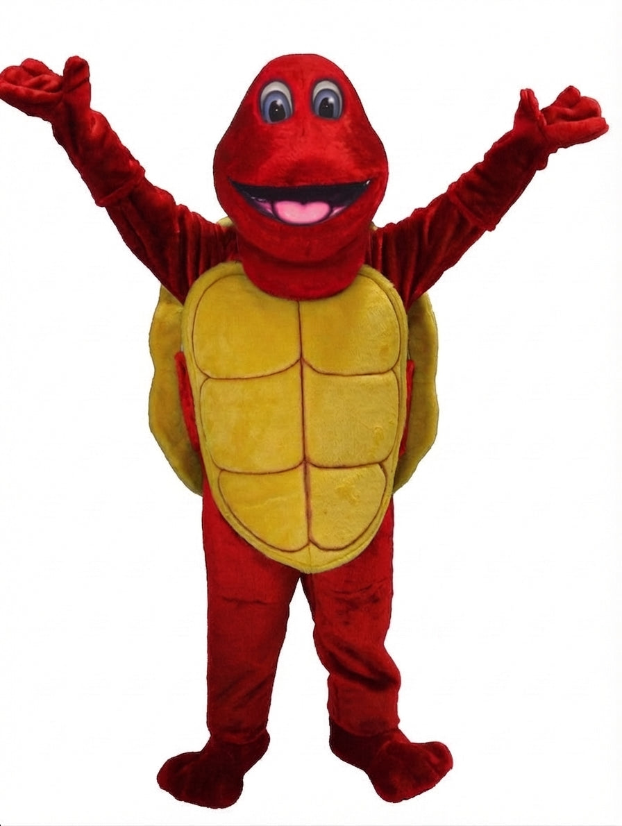 Turtle Mascot - Short fur / Red mascot costume
