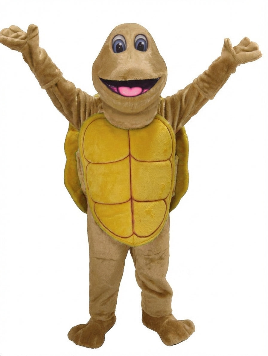 Turtle Mascot - Short fur / Tan mascot costume