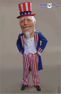 Uncle Sammy Mascot