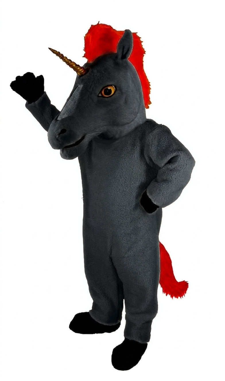 Unicorn Mascot (Thermolite) - short fur Black