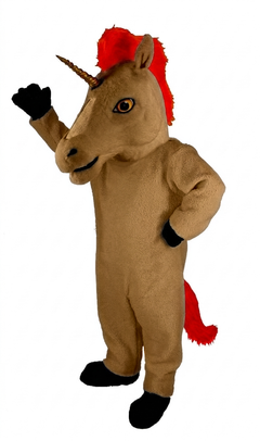 Unicorn Mascot (Thermolite) - short fur Light Brown