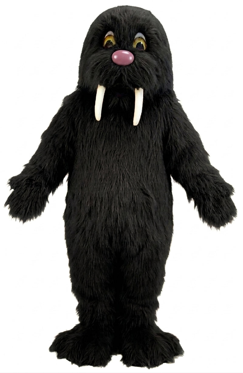 Walrus Mascot (Thermolite) - Long fur / Black mascot costume