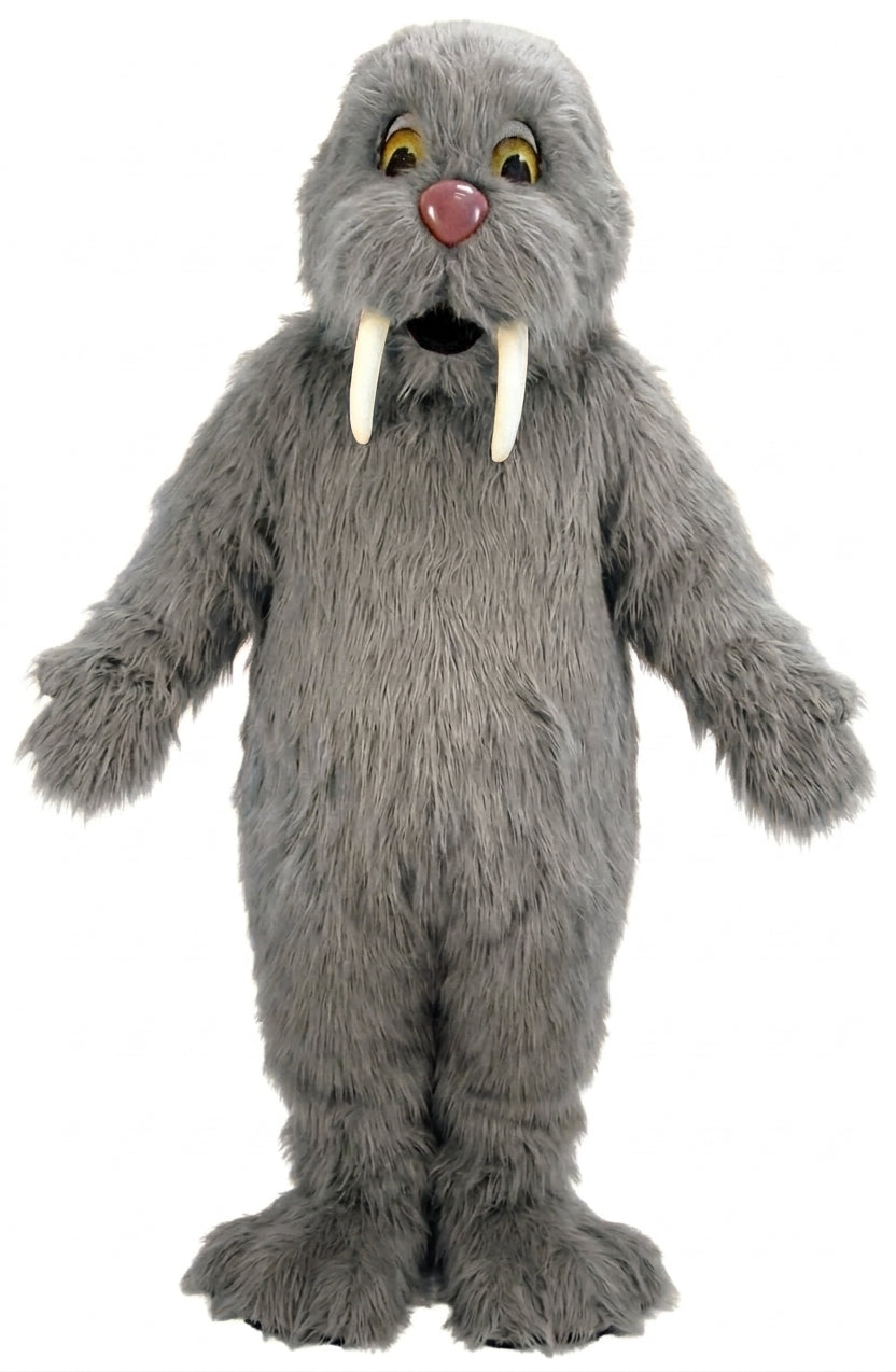 Walrus Mascot (Thermolite) - Long fur / Grey mascot costume