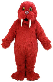 Walrus Mascot (Thermolite) - Long fur / Red mascot costume