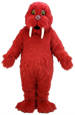 Walrus Mascot (Thermolite) - Long fur / Red mascot costume