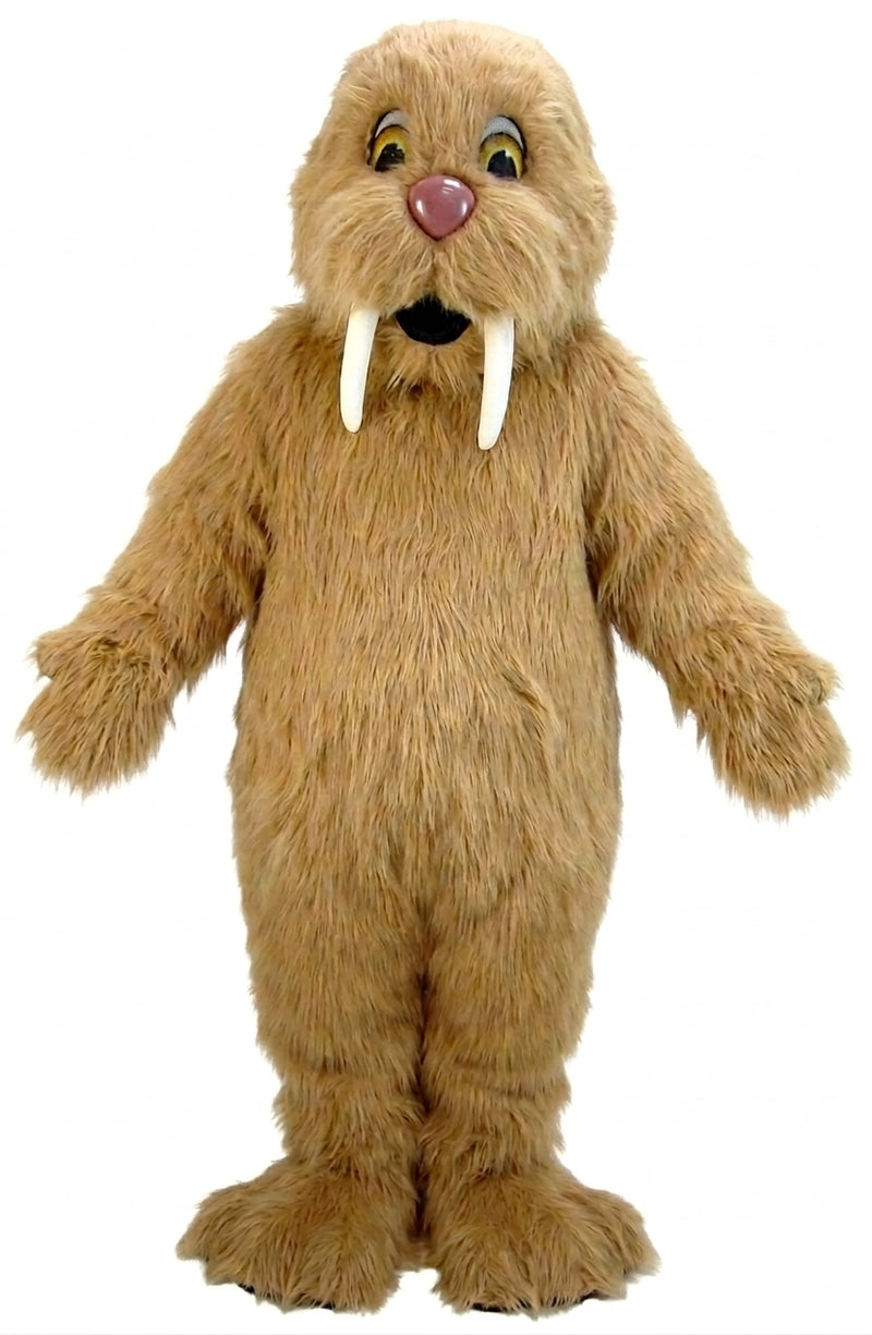 Walrus Mascot (Thermolite) - Long fur / Tan mascot costume