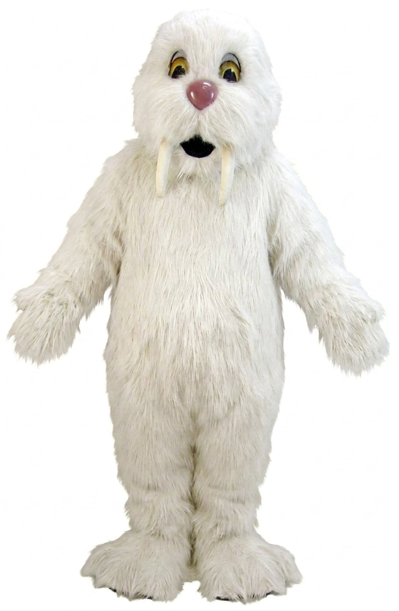 Walrus Mascot (Thermolite) - Long fur / White mascot costume