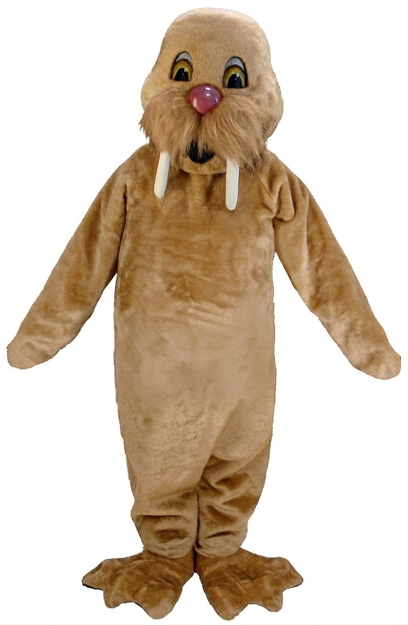 Walrus Mascot (Thermolite) - Short fur / Light Brown mascot costume