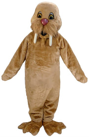 Walrus Mascot (Thermolite) - Short fur / Light Brown mascot costume