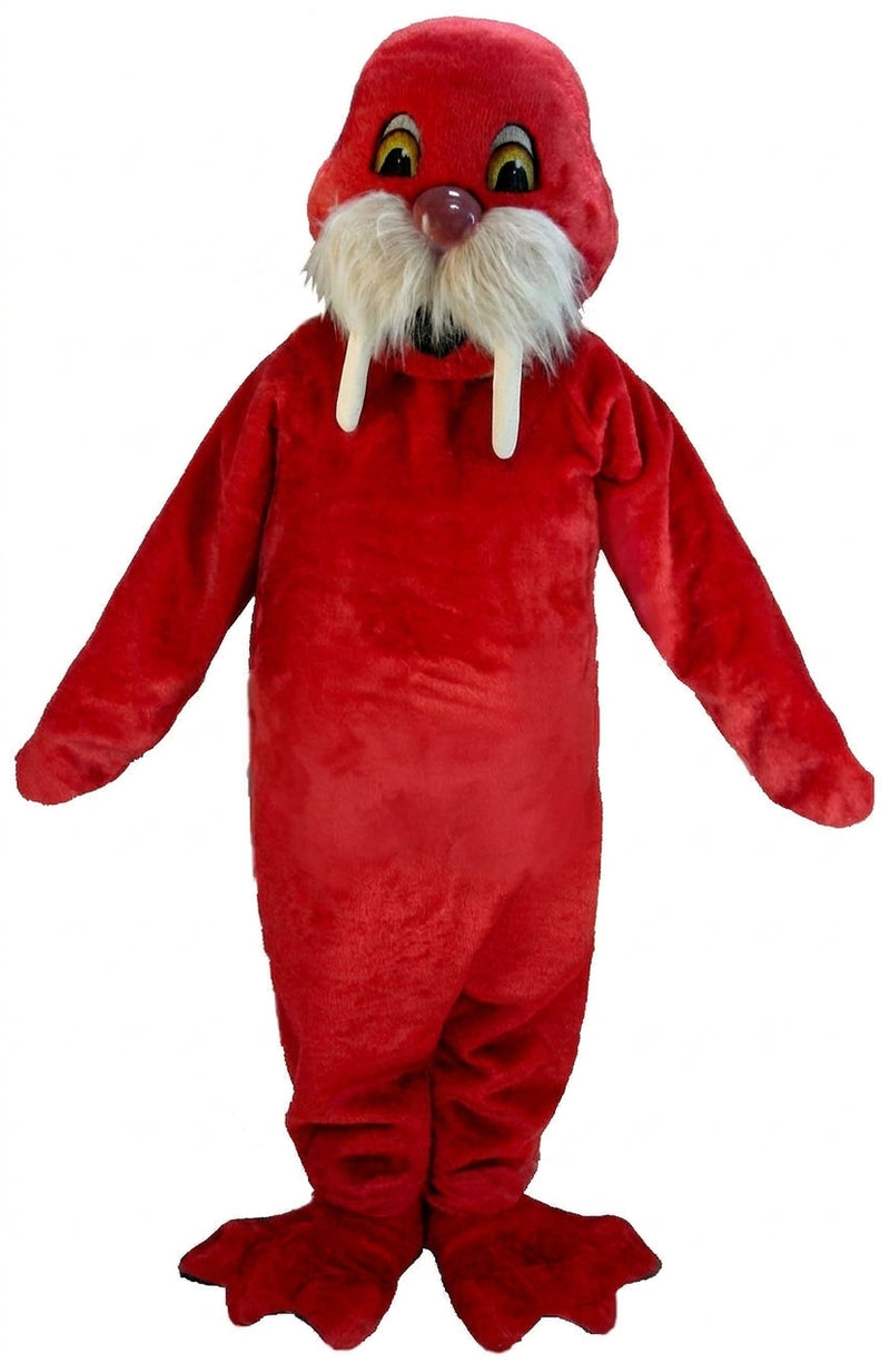 Walrus Mascot (Thermolite) - Short fur / Red mascot costume