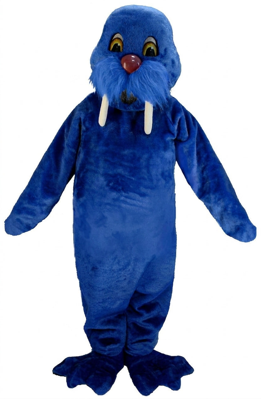 Walrus Mascot (Thermolite) - Short fur / Royal blue mascot costume