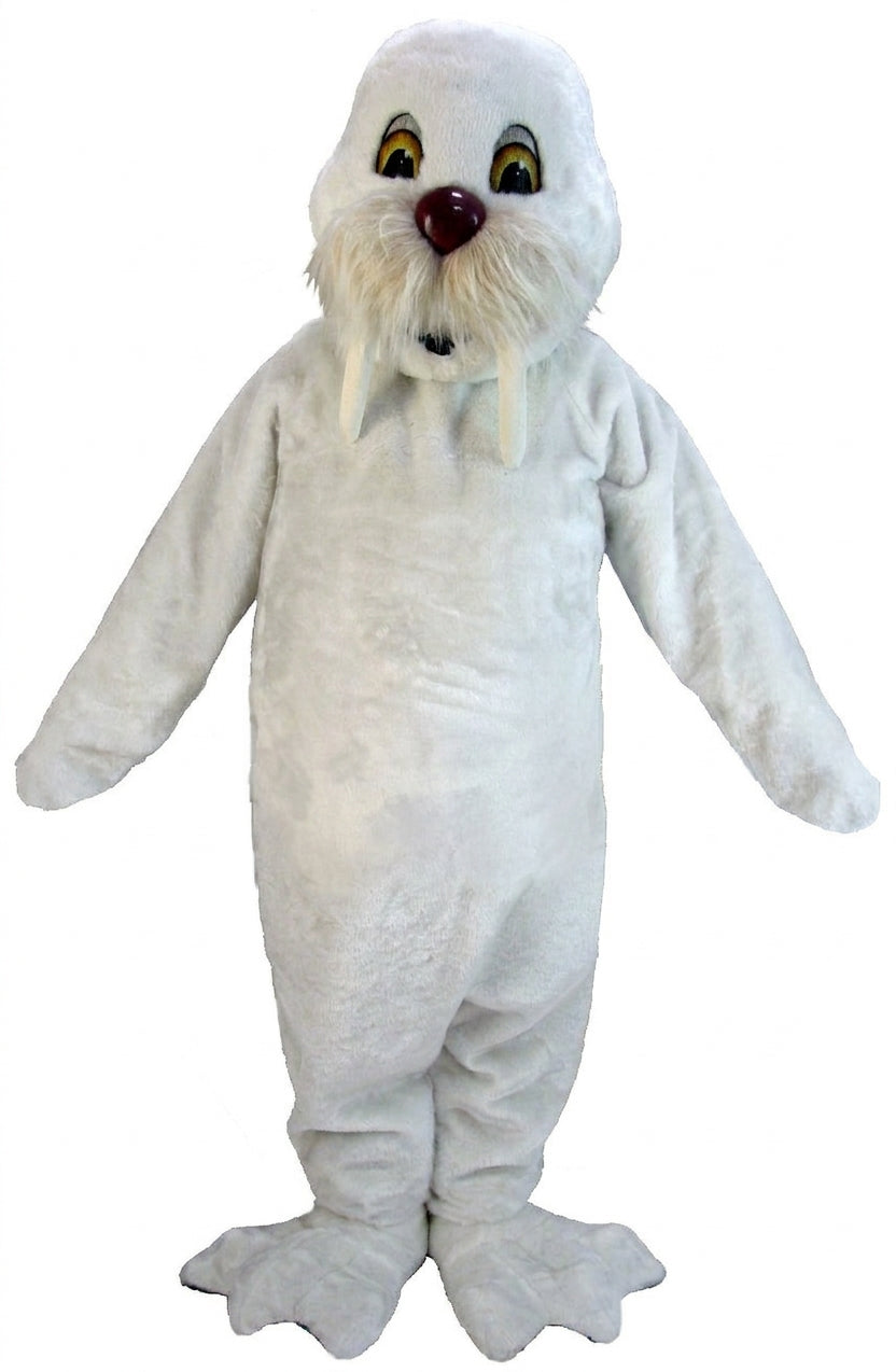 Walrus Mascot (Thermolite) - Short fur / White mascot costume