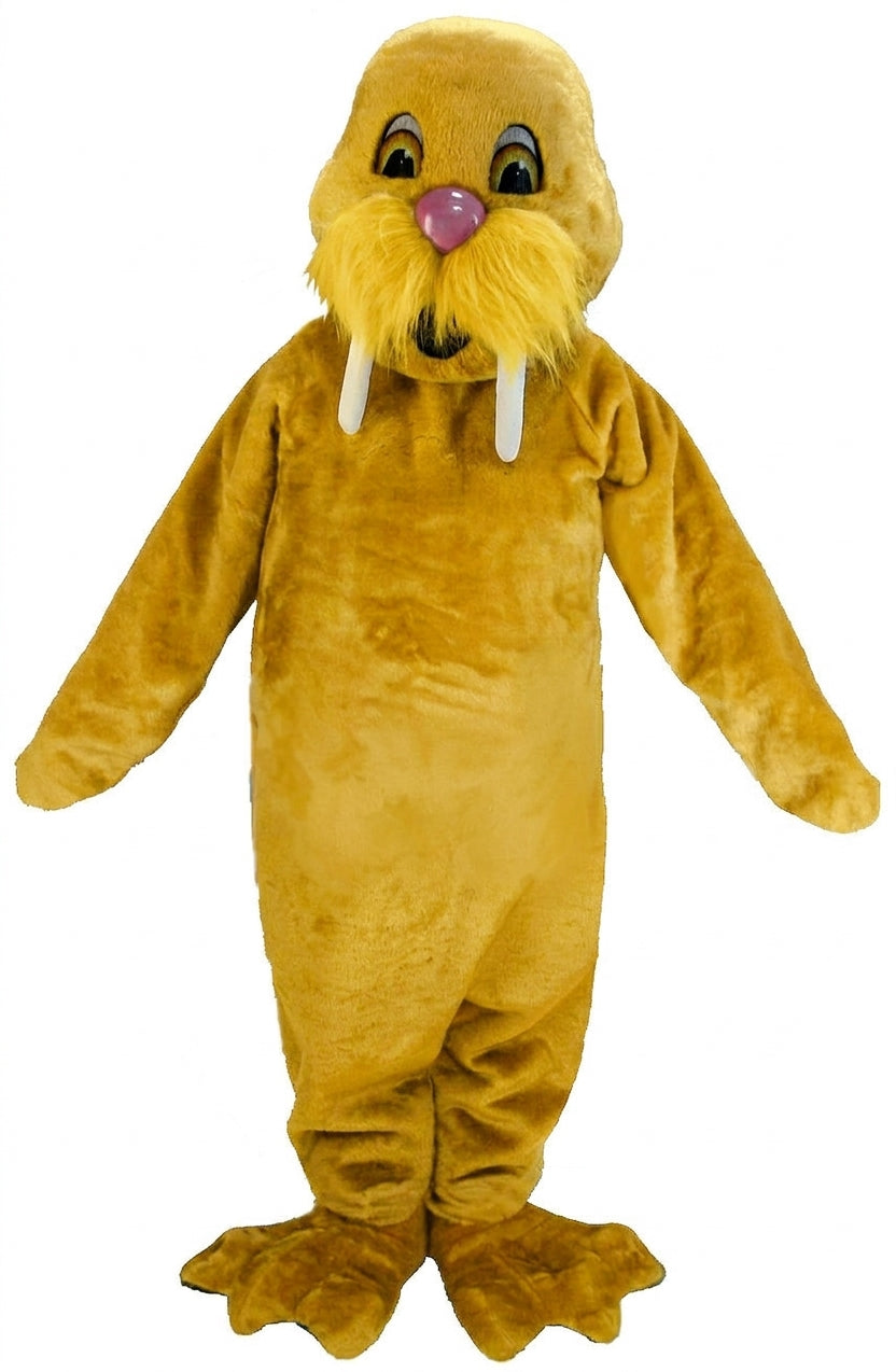 Walrus Mascot (Thermolite) - Short fur / Yellow mascot costume