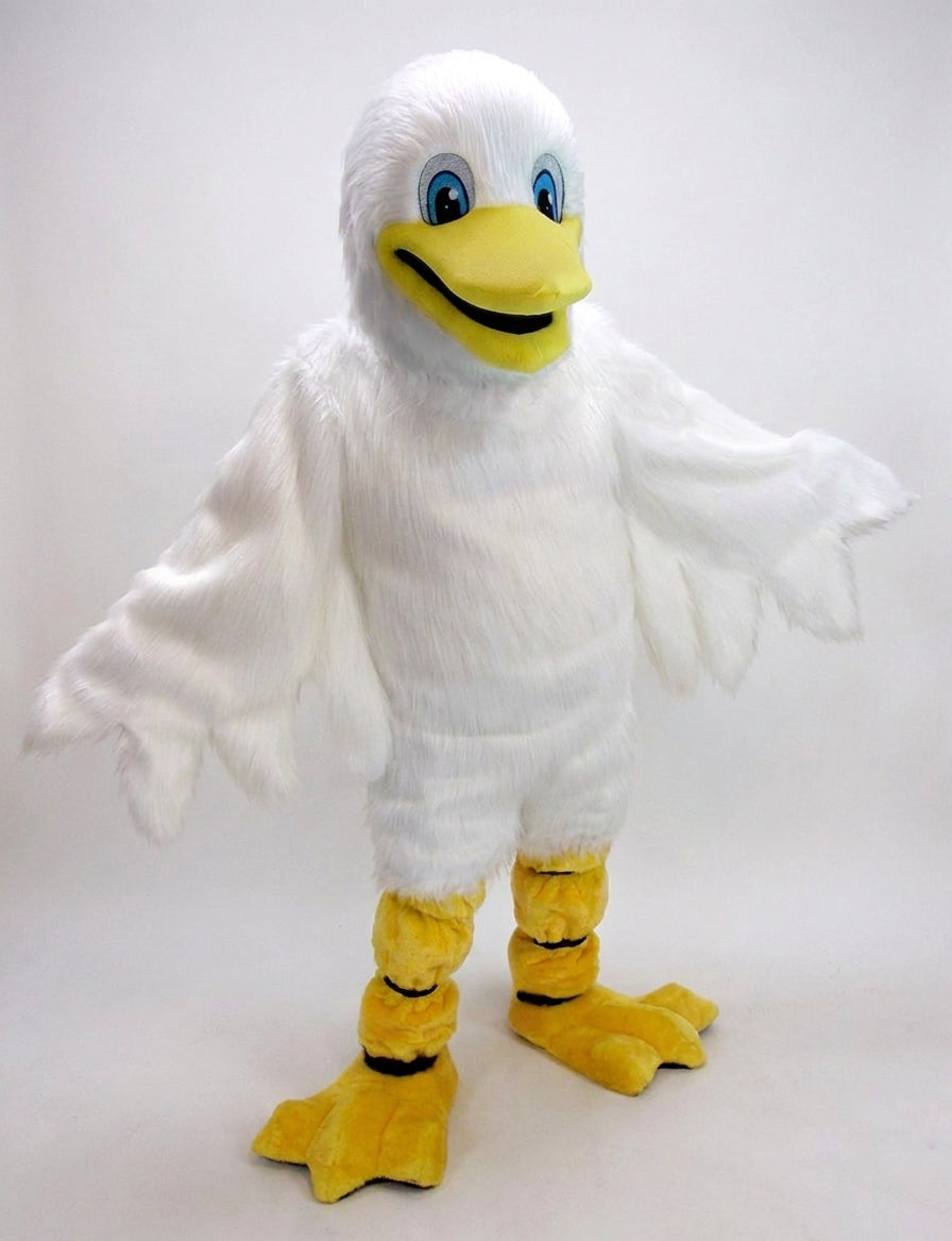 White Duck Mascot Costume (Thermolite) - professional mascot costume from The Mascot Store
