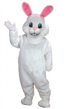 White Rabbit Mascot Costume - professional mascot costume from The Mascot Store