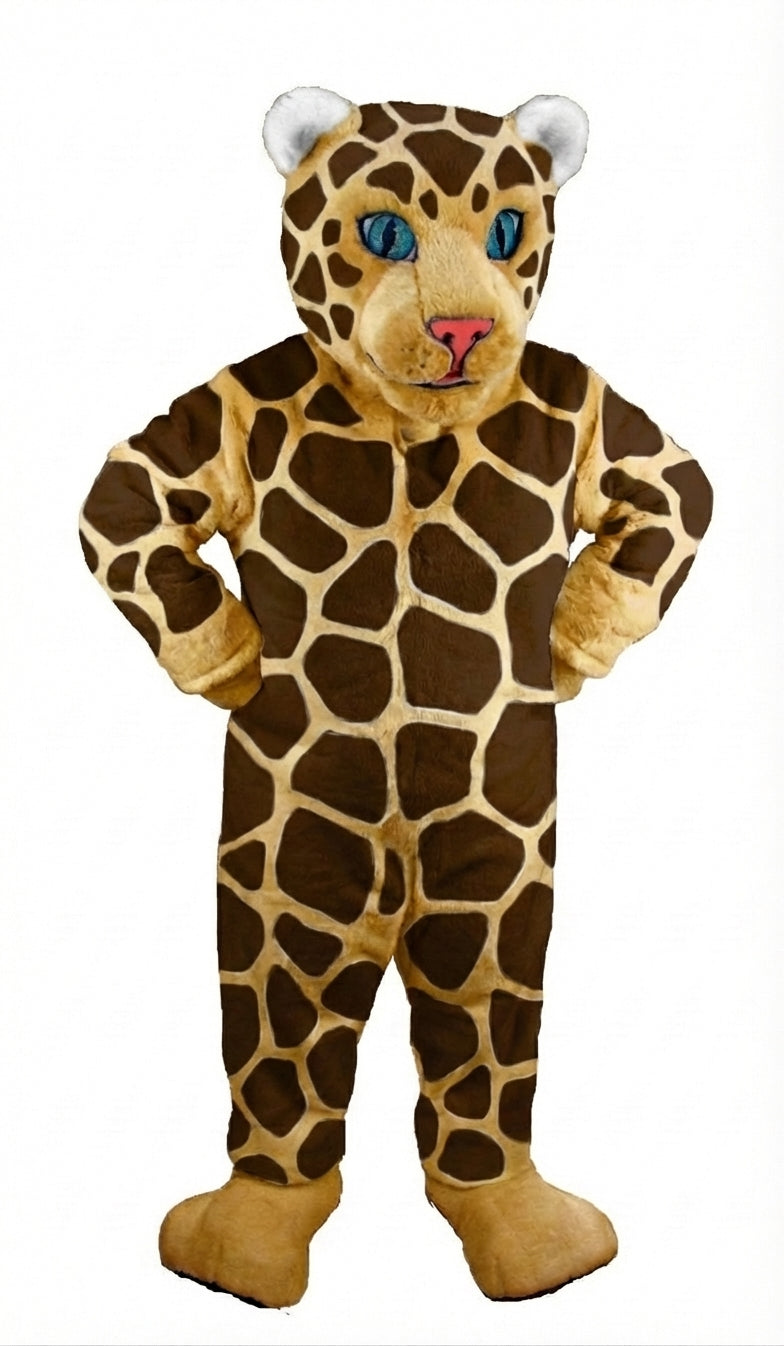 White Tiger Cub Mascot (Thermolite) - Short fur / Giraffe mascot costume