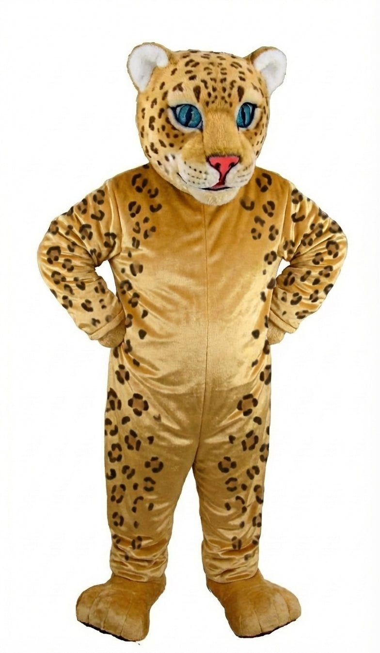 White Tiger Cub Mascot (Thermolite) - Short fur / Leopard mascot costume