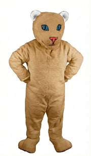 White Tiger Cub Mascot (Thermolite) - Short fur / Light Brown mascot costume