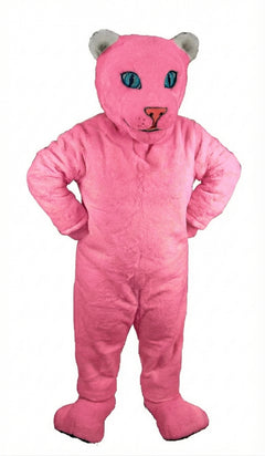 White Tiger Cub Mascot (Thermolite) - Short fur / Pink mascot costume
