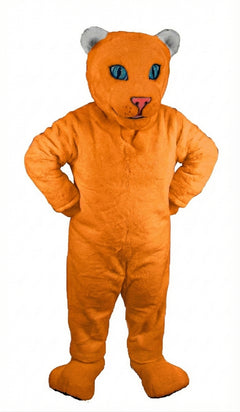 White Tiger Cub Mascot (Thermolite) - Short fur / Tiger Orange mascot costume