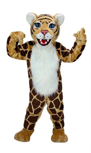 Wildcat Cub Mascot (Thermolite) - Short fur / Giraffe mascot costume