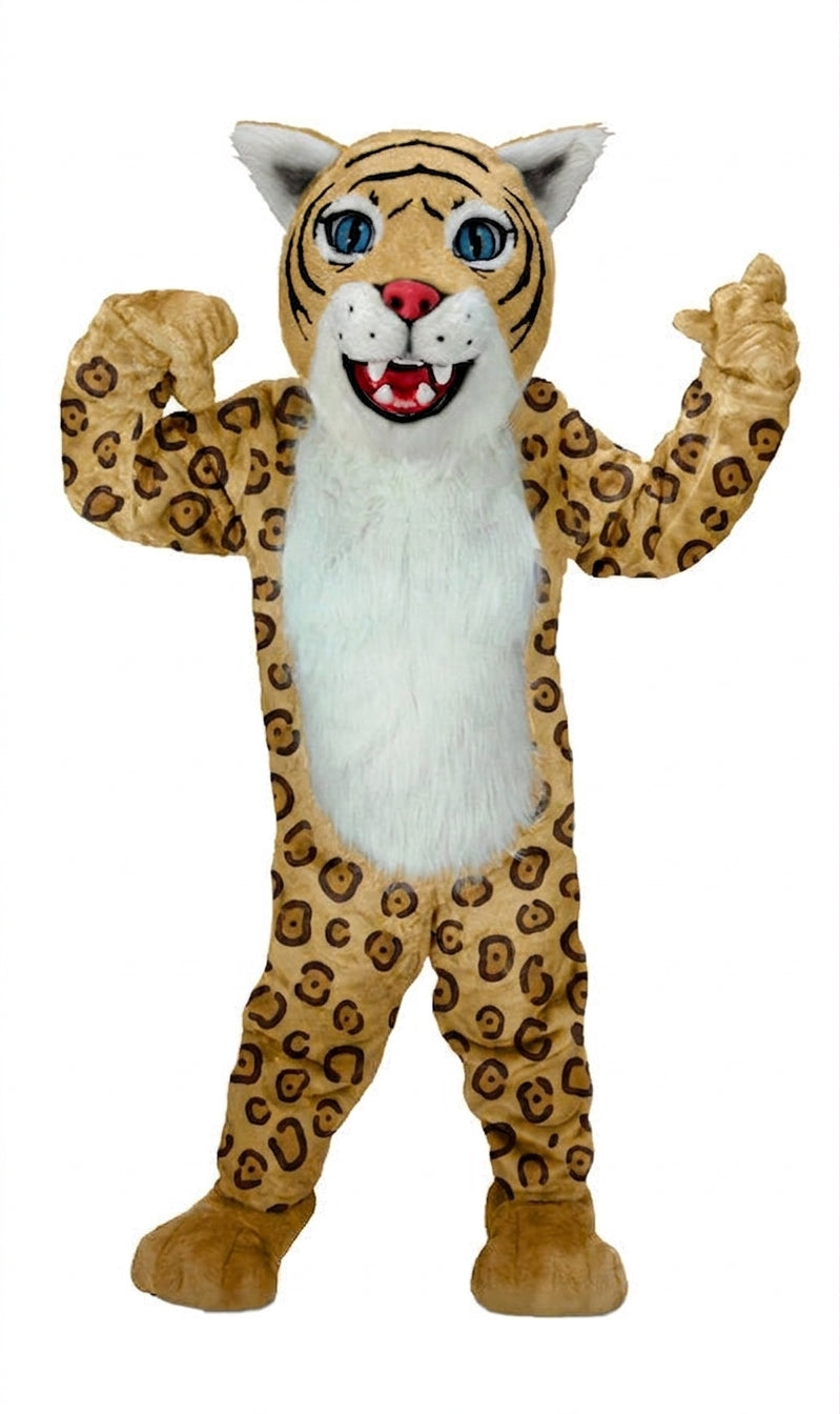 Wildcat Cub Mascot (Thermolite) - Short fur / Jaguar mascot costume