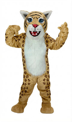 Wildcat Cub Mascot (Thermolite) - Short fur / Leopard mascot costume