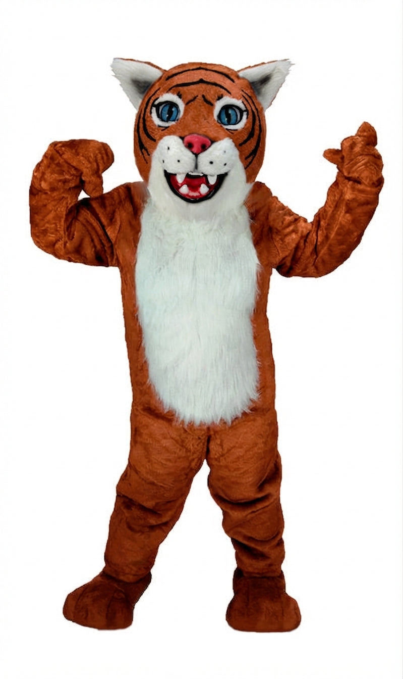Wildcat Cub Mascot (Thermolite) - Short fur / Rust mascot costume