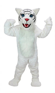 Wildcat Cub Mascot (Thermolite) - Short fur / White mascot costume