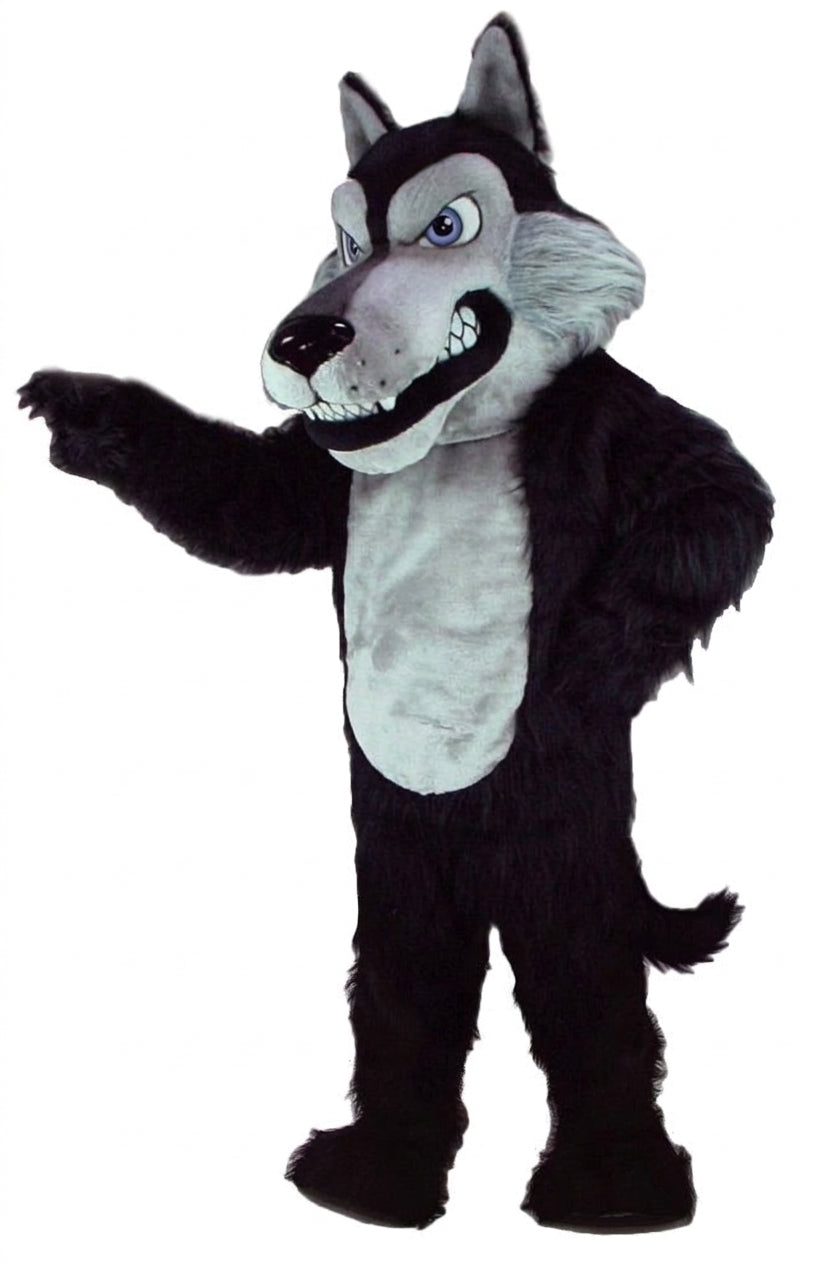 Wolfey Wolf Mascot Costume - professional mascot costume from The Mascot Store