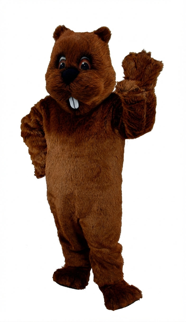 Woodchuck Mascot (Thermolite) - Medium fur / Brown mascot costume