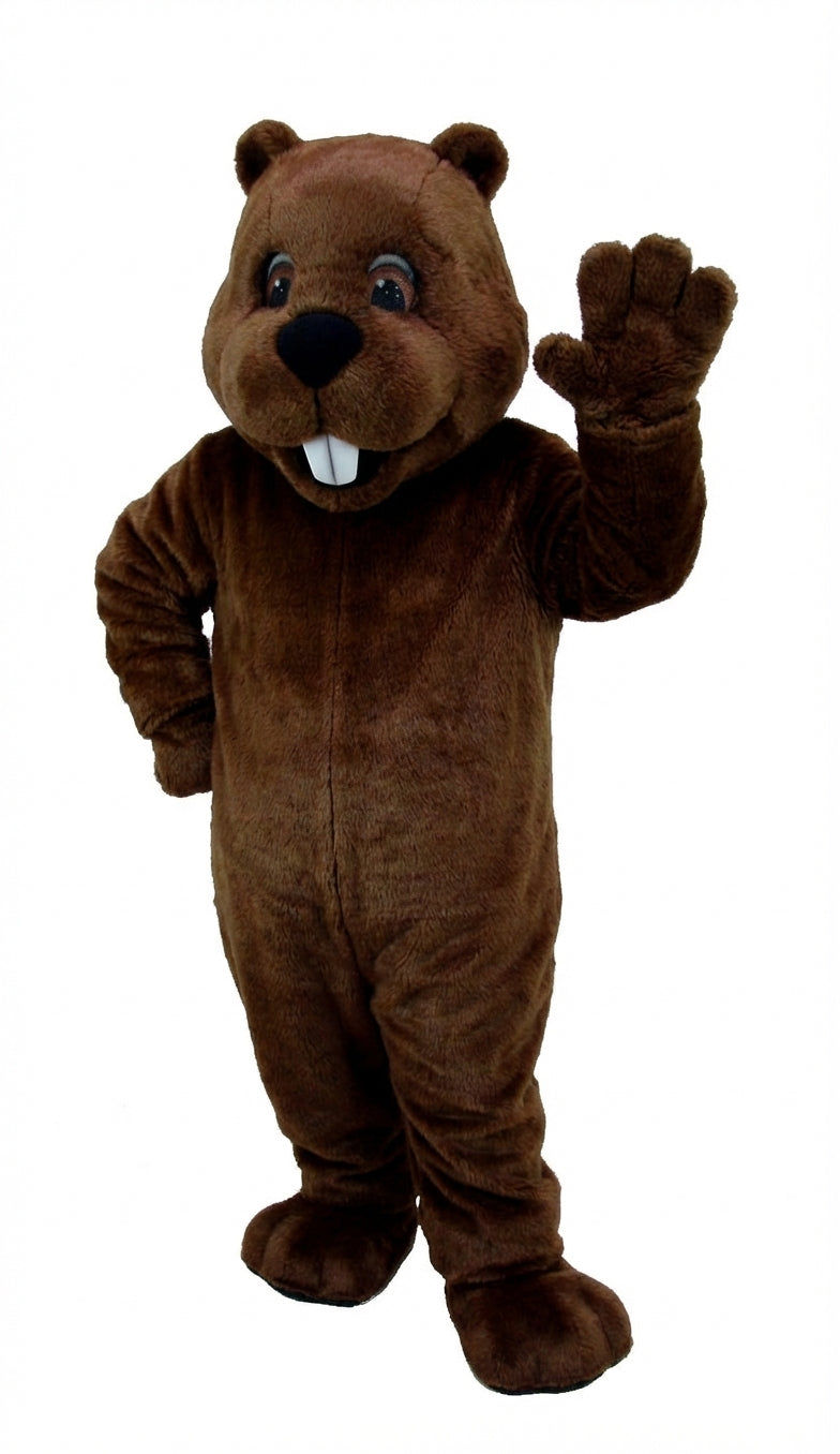 Woodchuck Mascot (Thermolite) - Short fur / Chocolate Brown mascot costume