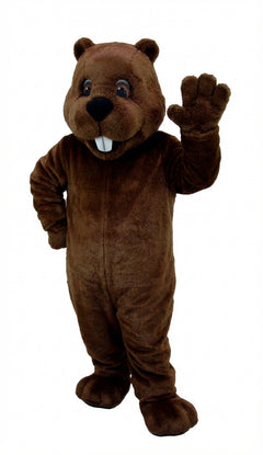 Woodchuck Mascot (Thermolite) - Short fur / Chocolate Brown mascot costume