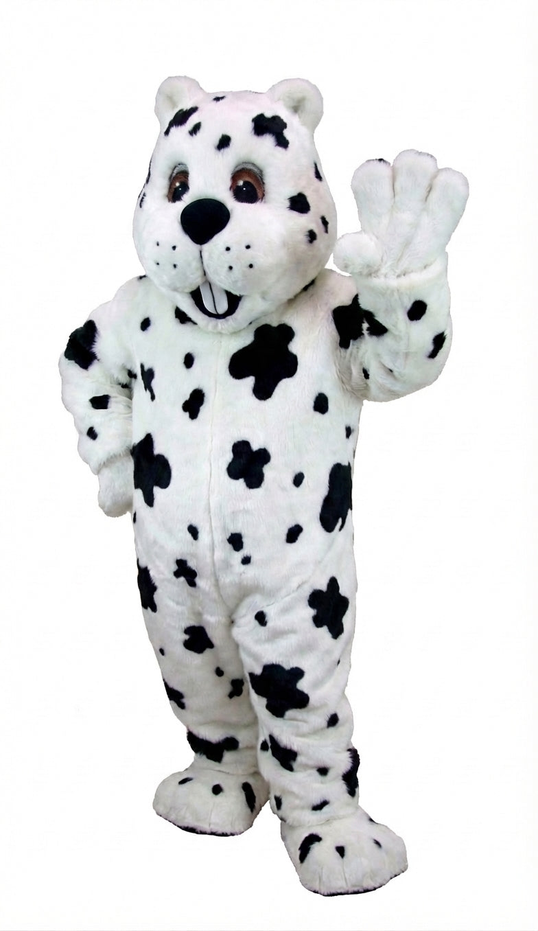 Woodchuck Mascot (Thermolite) - Short fur / Dalmatian mascot costume