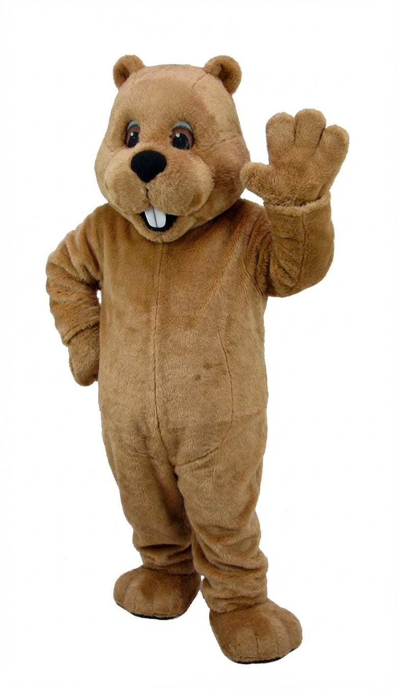 Woodchuck Mascot (Thermolite) - Short fur / Light Brown mascot costume