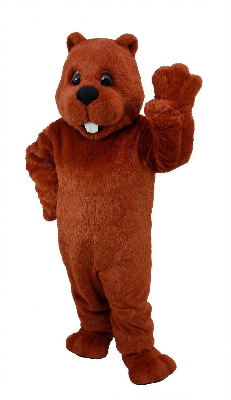 Woodchuck Mascot (Thermolite) - Short fur / Rust mascot costume