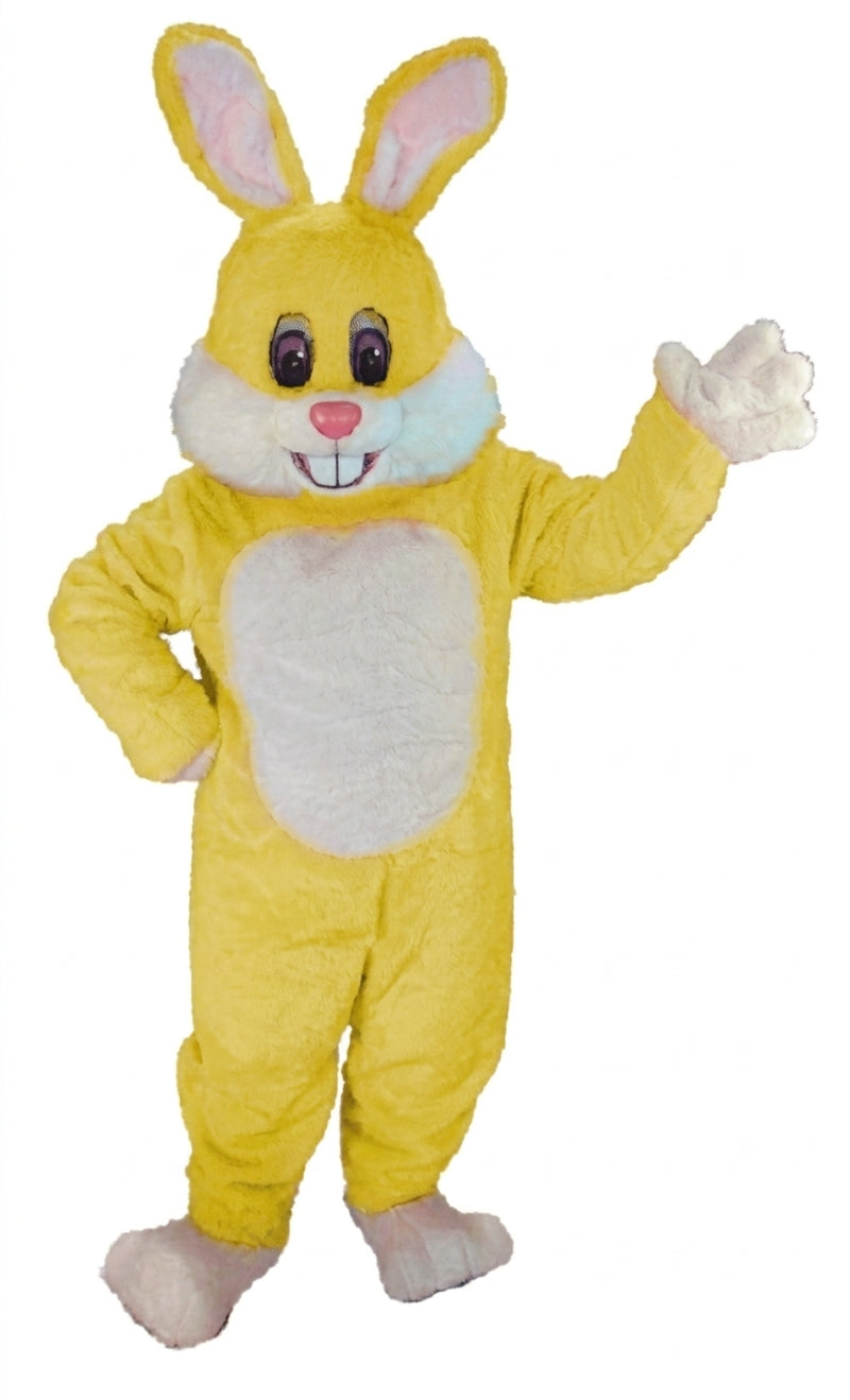 Yellow Toon Rabbit Mascot Costume (Thermolite) - professional mascot costume from The Mascot Store