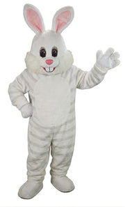 Yellow Toon Rabbit Mascot (Thermolite) - Short fur / Albino Tiger mascot costume