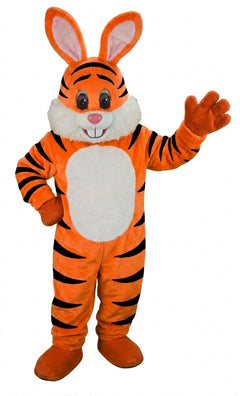 Yellow Toon Rabbit Mascot (Thermolite) - Short fur / Tiger mascot costume