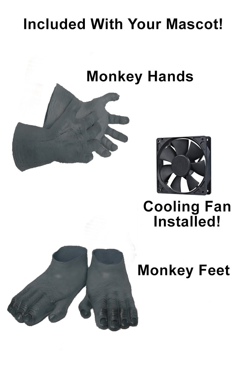 Black Gorilla Mascot (Thermolite) - Image 3