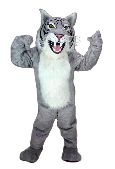 23083 Grey Wildcat Costume Mascot